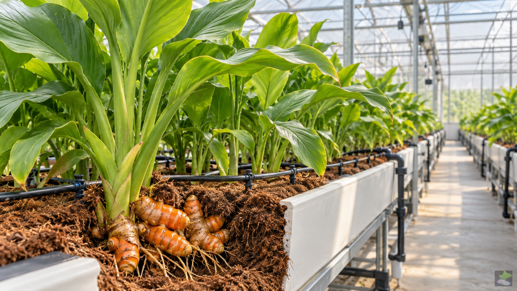 Orégano en cultivo hidropónico