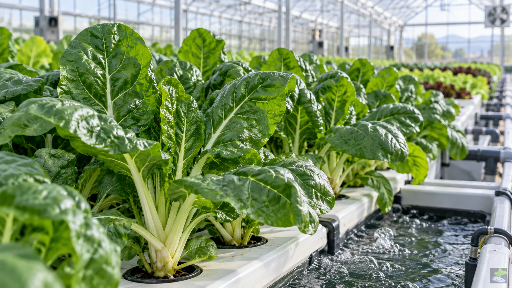 Verdolaga en cultivo hidropónico