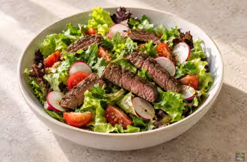 Rindfleisch-Gartensalat