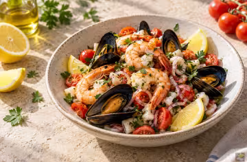 Ensalada de marisco