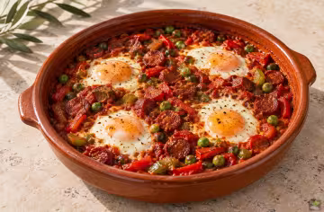 Huevos a la flamenca